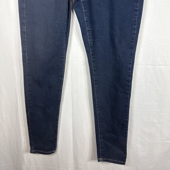 Michael Kors Dark Blue Skinny Jeans Size 10 Preowned - Picture 5 of 13